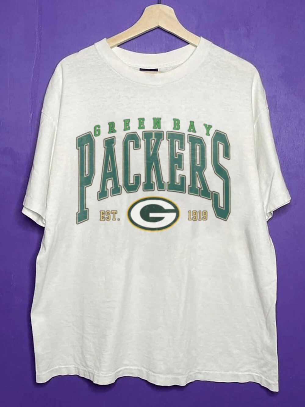 Vintage Green Bay Packers NFL Style Unisex Shirt, Retro Green Bay Football Shirt